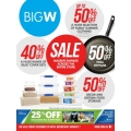 BIG W Boxing Day Sale - In-store from 26th December 2014