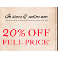 Review Australia Boxing Day Sale - 20% off all full priced items! Ends 31 Dec (In-store &amp; Online)