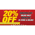 Supercheap Auto Boxing Day Sale 2014 - 20% off all store stock - Starts 25th Dec (Online)
