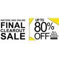 Millers - Up to 80% off on sale stock (In-store &amp; Online)