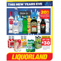 LiquorLand Boxing day Sale - 20% off on any 2 bottles of White Spirits or Liqueurs