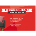 Freedom Australia - Up to 50% off Home-ware &amp; Others + Extra 10% off for members only (Ends 26th Jan) [Extended]
