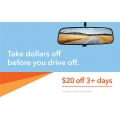 $20 Off for 3 Days Car Rental @ Budget.com.au