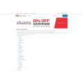 Ebay - 20% off Selected Retailers ( 20 Sores inc BCF, Futu Online, City Beach, SurfStitch ) 