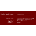 David Jones - Christmas Further Markdowns: Extra 30% Off Clearance Sale (Already Up to 80% Off) e.g. Men&#039;s Linen Shirt $55.3 (Was $189.95) etc.