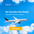 Return US flights from $1225 with Air Canada via Trip.com