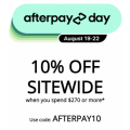 Adrenaline - Afterpay Day Sale: 10% Off Sitewide (code)! Minimum Spend $270