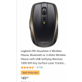 Amazon - Logitech MX Anywhere 2 Wireless Mouse $49.44 + Delivery (Was $130.99)