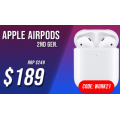 Wireless 1 - Latest Offers e.g. Apple AirPods (2nd gen) with Charging Case $189 (Was $249) &amp; More