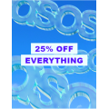 ASOS - 48 Hours Flash Sale: Extra 25% Off Everything (code)! No Minimum Spend