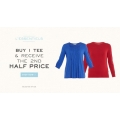 Buy One Essentiels Tee and Receive the 2nd Half Price @ Blue Illusion