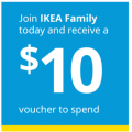 IKEA - Latest Clearance Markdowns: Up to 50% Off Clearance Items + Extra $10 Voucher 