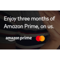 Mastercard - Free 3 Months of Amazon Prime for New Customers + $15 Amazon Gift Card for Existing Customers