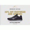 Nike Factory Outlet - BOXING DAY Sale: 30% Off Storewide [Wed, 26th - Thurs, 27th Dec, 2018]