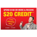 Supercheap Auto - Weekend Sale: Spend $100 or More &amp; Receive $20 Credit (Sat 4th - Sun 5th Dec)