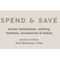 Target Spend &amp; Save: Spend $200 Save $50, Spend $100 Save $20 (Selected Products)