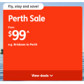 Jetstar $99 Perth Sale plus $200 Perth Hotel Voucher for first 5,000 Bookings