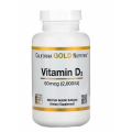 92% off iHerb California Gold Nutrition, Vitamin D3 360 Fish Gelatin Softgels - Just $1.5 per bottle (1 year supply)