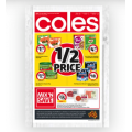 Coles Weekly 1/2 Price Specials (starting Wed 29 June) - Over 72 1/2 Price Specials