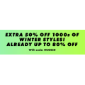 ASOS Extra 50% off Winter Styles (code) Already Discounted up to 80%