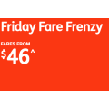 Jetstar Friday Frenzy - Fares from $46 (8 hours only)