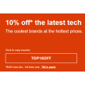 eBay - Flash Sale: 10% Off Tech Products (code)! Max. Discount $500