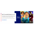 Telstra - Free 12 Months Disney+ Subscription with Eligible Plan (Save $11.99)
