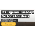 Tigerair - Tuesday Flight Frenzy: Domestic Flights from $56 e.g. Sydney to Gold Coast $56 etc.