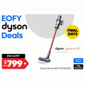 Catch EOFY Dyson Deals - Up $400 off Selected Dyson Vacuums 